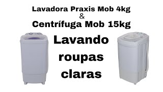 Lavadora Praxis Mob 4kg  Centrífuga Praxis Mob 15kg [upl. by Nunes]