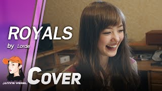 Royals  Lorde cover by 13 yo Jannine Weigel พลอยชมพู [upl. by Brest]