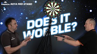 How Much Wobble Does A Travel Dart Board Have [upl. by Ransell]