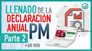 LLENADO DE LA DECLARACIÓN ANUAL ESTADOS FINANCIEROS PERSONAS MORALES  PARTE 2 [upl. by Beckett]