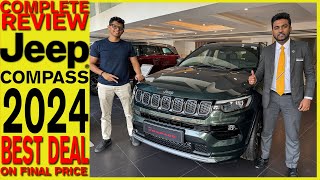 Jeep Compass 2024  Complete Review  Test Drive  The Motoring Gossip [upl. by Olegnaid]