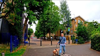 Peckham London Walking Tour From High Street To Burgess Park 4K [upl. by Asaeret]