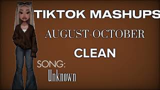 TIKTOK MASHUPS AUGUSTOCTOBER DANCES 2023  CLEAN  SONG NAMES ADDED [upl. by Israel209]