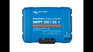 Victron SmartSolar MPPT 15035 Solar Charge Controller 150V 35A with Bluetooth  Overview [upl. by Marder]