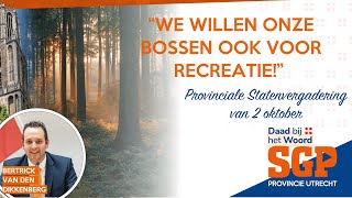 quotWe willen onze bossen ook gebruiken voor recreatiequot [upl. by Erwin]