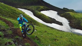 Freeride MTB Into the Dirt of Iceland [upl. by Yorgerg124]