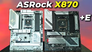 This X870 ASRock Steel Legend does something NO OTHER midrange AM5 board has done yet Review [upl. by Aleacem]