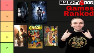 Ranking All Naughty Dog Games Tier List [upl. by Quintus654]