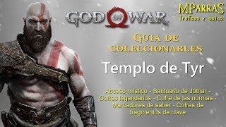 God of War 2018  Guía de coleccionables Templo de Tyr [upl. by Virginie856]