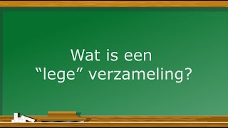 Wat is een quotlegequot verzameling [upl. by Stilu]