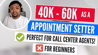 Work from Home as an Appointment Setter  Online Jobs for Call center Agents [upl. by Assirt688]