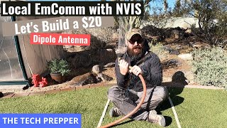 Local Emergency Communications with NVIS  Lets Build an 80m40m Dipole [upl. by Adnolay]