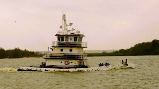 Deep South Marines Towing Vessel LADY JOYELLE [upl. by Zenda631]