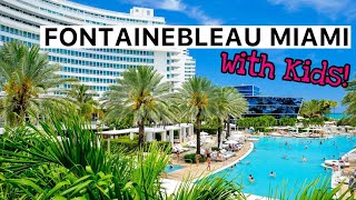 Fontainebleau Miami Beach  Family Vacation and Room Tour [upl. by Jp]