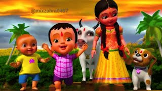 Meri Gaiya Aati Hai Hindi Rhymes Collection for Kids Infobells  Mix Zahra [upl. by Netsryk]