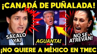 ¡CANADA NOS APUÑALA POR LA ESPALDA QUIEREN SACAR A MX DEL TRATADO [upl. by Pollack]