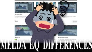 What is the difference between all the Melda EQs [upl. by Phonsa]