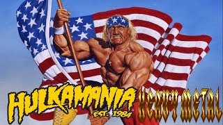 WWE Hulk Hogan Theme  I am a Real American Metal Cover Hard Rock Instrumental [upl. by Yllom]