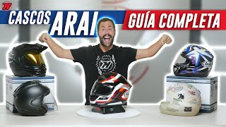 CASCO ARAI 🗻 TODO lo que necesitas SABER 🔥 ¿Cuál es el mejor [upl. by Valenta]