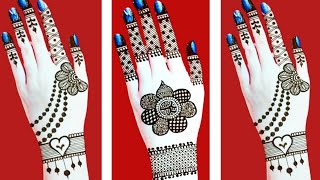 Karvachauth special Mehndi design❤️ Easy mehedi new design 🌹 Mahadir dijain 💖 Mandhi digene9T9Arts [upl. by Anastice]