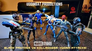 Black Panther vs Killmonger Hydra Attacks [upl. by Disini]