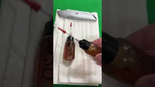 Syringe Tip Needle Oil Applicator Bottle [upl. by Atiugram]