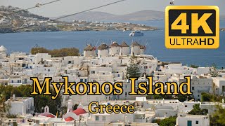 Mykonos Island Greece 97 min in 4K [upl. by Grete]