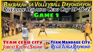 Game1Bakbakan sa Riverside Bulacao Cebu CityTeam Cebu City VsTeam Mandaue [upl. by Eimarrej663]