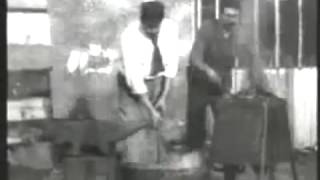 1895 Film The Blacksmiths LOUIS LUMIERE Les forgerons [upl. by Atinaw]