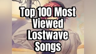 Top 100 Most Viewed Lostwave Songs [upl. by Ammon521]