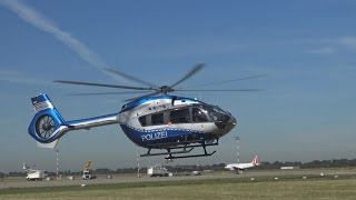 Nagelneuer Polizeihubschrauber H 145 Polizei NRW  Erster Offizieller Flug [upl. by Azyl]