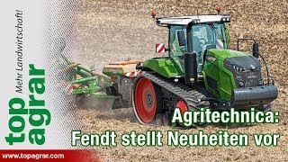 Fendt präsentiert AgritechnicaNeuheiten Raupe 950 Vario MT Presse Squadra [upl. by Alra]