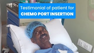 Patients Smooth Experience with Chemo Port Insertion at C3 Medical Clinic💫 [upl. by Thilde]