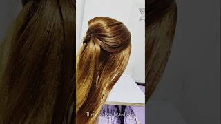 Simple hairstyle for girlsviralshort trendingshorts threesistershairstyles yputubeshorts [upl. by Husha]