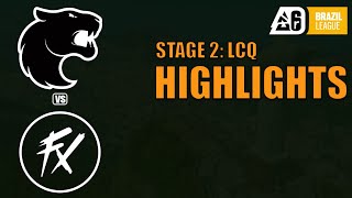 HIGHLIGHTS Furia vs Fluxo  LCQ  Brazil League 2024  Stage 2 [upl. by Espy]