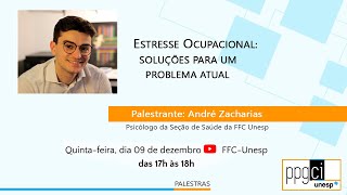 PALESTRAS PPGCI  Estresse Ocupacional Soluções para um problema atual [upl. by Joly]