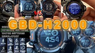 Casio GShock GBDH2000 Reseña Super Completa [upl. by Atinuahs]