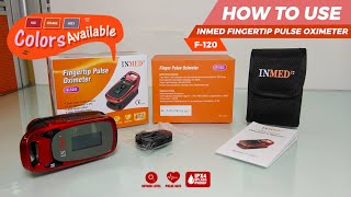 Inmed Fingertip Pulse Oximeter  How to use [upl. by Morton]