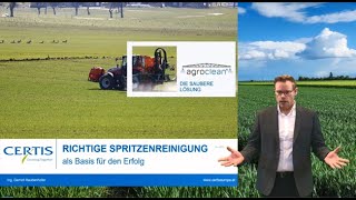 „Agroclean  Richtige Spritzenreinigung als Basis für den Erfolg OÖ PFLANZENSCHUTZAKTUELL 2021“ [upl. by Bonni]