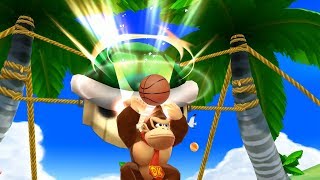 Mario Sports Mix Koopa Troopa Beach Donkey Kong  Diddy Kong vs Bowser Jr  Luigi [upl. by Maddeu]