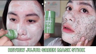 MAGIC  GREEN MASK STICK REVIEW VIRAL DI TIKTOK [upl. by Ojibbob]