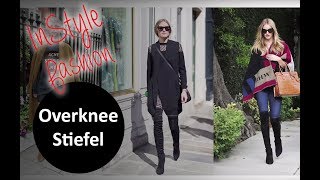 OverkneeStiefel kombinieren So trägst du den Herbsttrend [upl. by Malena]