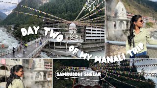 Day 2 of my Manali trip  Kasol and Manikaran gurudwara  Samruddhi Shelar travel youtube [upl. by Atekehs]