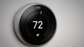 e73 Error on Nest Thermostat [upl. by Zinn]