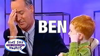 FULL INTERVIEW Ben  Kids Say the Funniest Things  Michael Barrymore [upl. by Nnylamme]