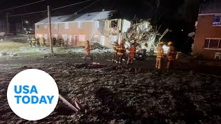 Latenight explosion at Pennsylvania apartment building  USA TODAY [upl. by Seel]