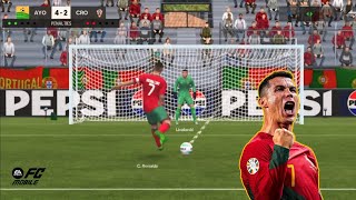 International Penalty Shootout 1  Portugal Vs Croatia  EA FC MOBILE 25 [upl. by Nainatrad544]