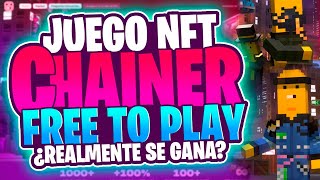 🔸 CHAINERS 🔸 ASI PUEDE GENERAR DINERO con CHAINERS  EL MEJOR JUEGO NFT GRATIS 2023  FREE TO PLAY [upl. by Nowell]