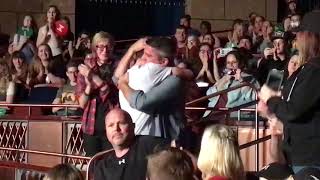 Crankgameplays hugs his dad at markiplier YWT [upl. by Shem]