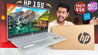 HP 15s Thin amp Light Laptop Unboxing🔥2024 GTA V Gaming Test Best Laptop Under 50k RS [upl. by Gregrory]